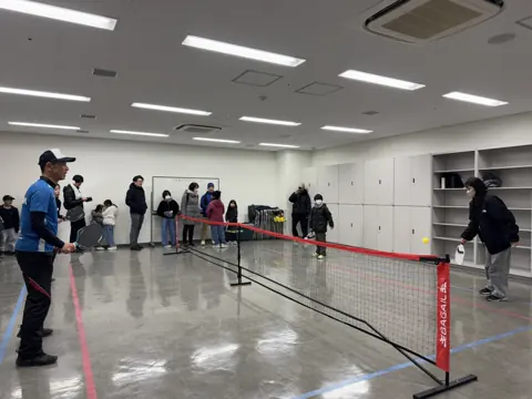 ピックルボールの体験・活動風景