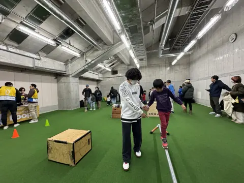 パルクールの体験・活動風景