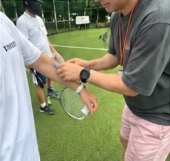 示温シールの貼付サポート