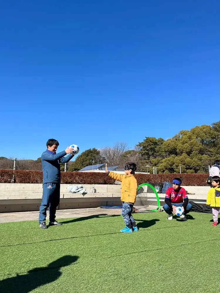ブラインドサッカーの体験・活動風景