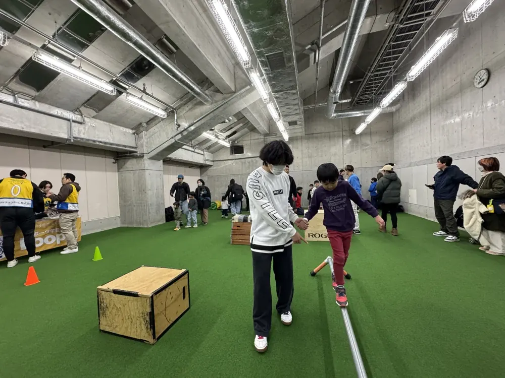 パルクールの体験・活動風景