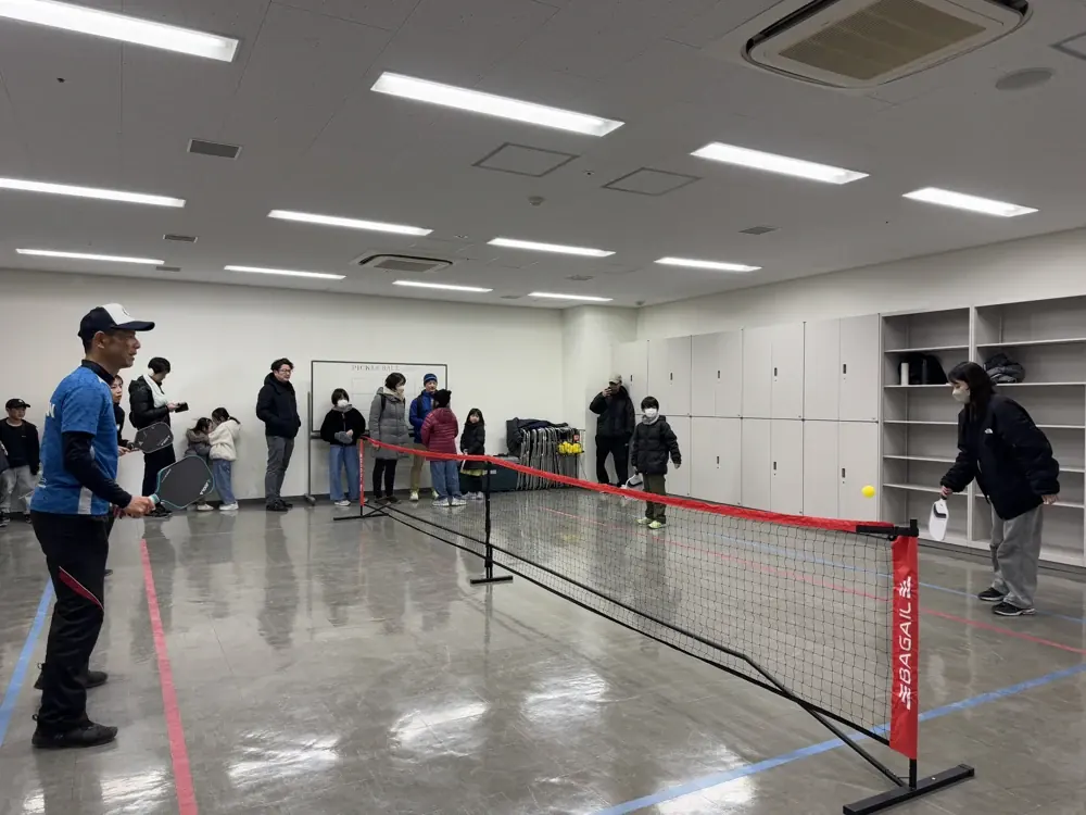 ピックルボールの体験・活動風景